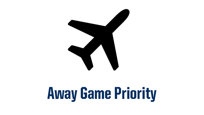 away game priority